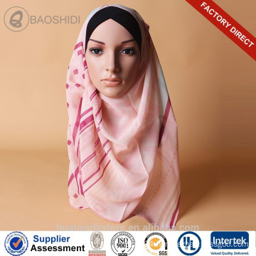 100 pure silk Georgette keffiyeh scarf keffiyeh arab scarf